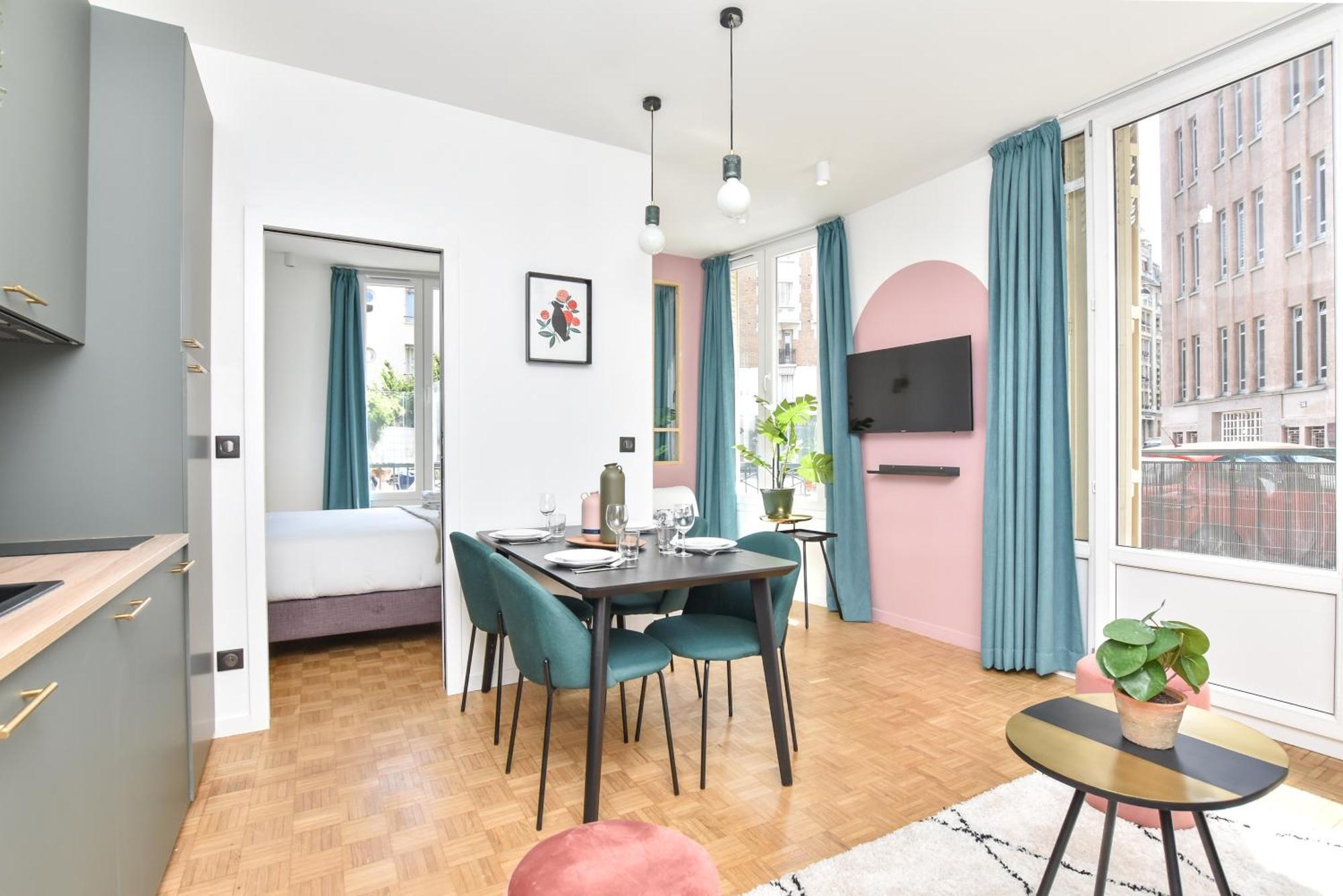 Ferienwohnung CMG - Tour Eiffel Mademoiselle Paris Exterior foto